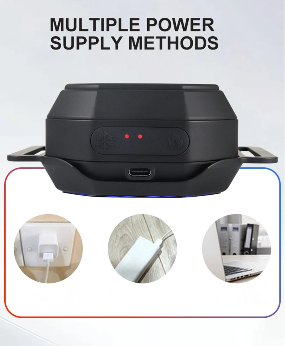 NEW Red&Blue Light Heat Cold Therapy Device for Body Pain Relief Cold Warm Arthritis Physical Therapy Equipment Massager 10℃-43℃