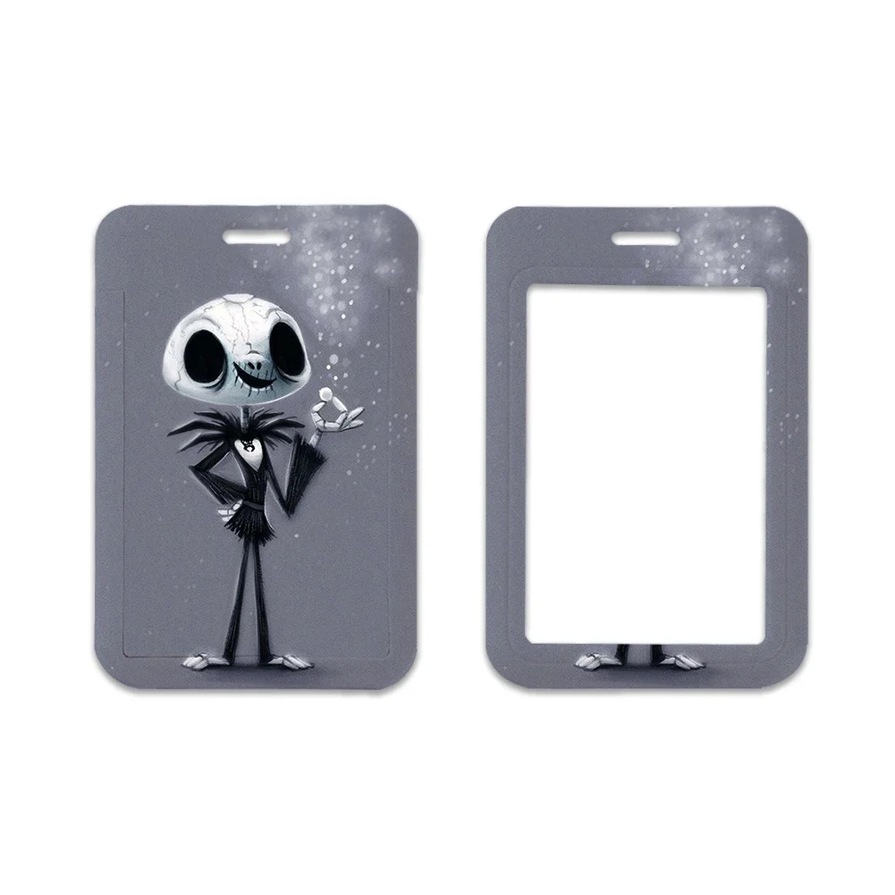 

Spectre Cartoon Credential Holder Keychains Neck Lanyard For Pass Card Anime Credit Card Holder Keychain Straps