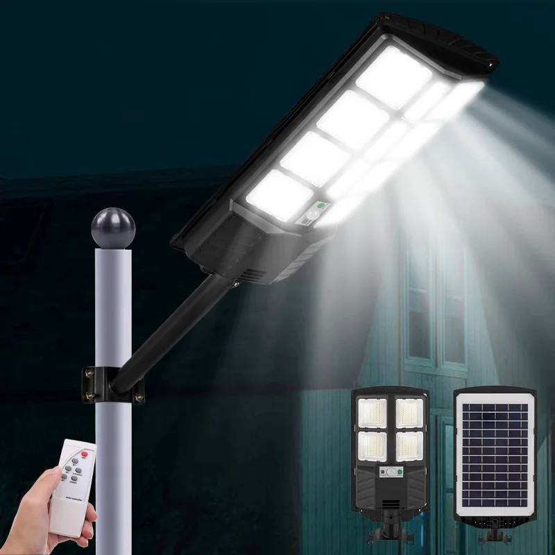 Powerful Outdoor Solar Lights 50000 Lumens Lighting Garden Lamp Solar Panel Lamps Waterproof Motion Sensor Street Light lamp ambient light high brightness 32 18mm dustproof flood beam 12v dc trailers trucks 3w underwater 50000 hours