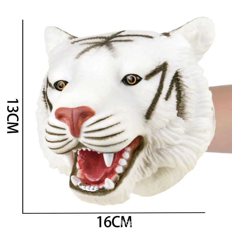 Funny Simulation Animal Hand Puppet Model Party Performance Props Kids birthday Gifts