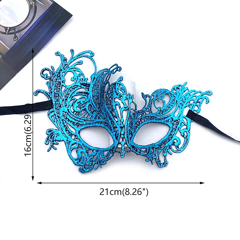 Halloween Half Face Mask Luxury Masquerade Women Dress Christmas Party Cosplay Decoration Eye Mask Nightclub Lace eye mask face mask halloween mask party masks masquerade mask 3d printed mask 3d face masks superhero mask lace masquerade mask