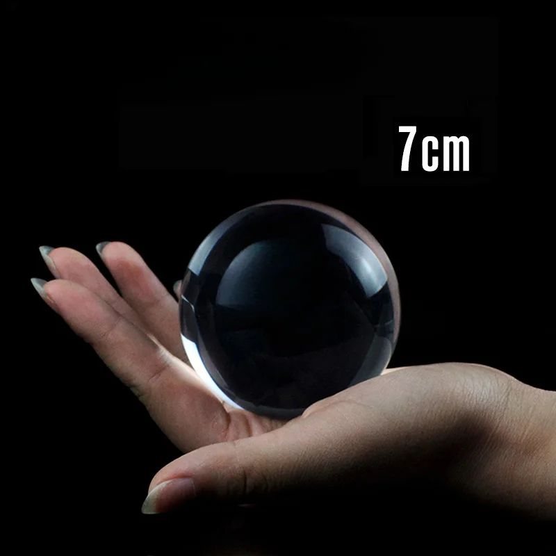 

7cm/9cm/10cm Juggling Crystal Ball Acrylic Material 100% Transparency Professional Manipulation Accessories