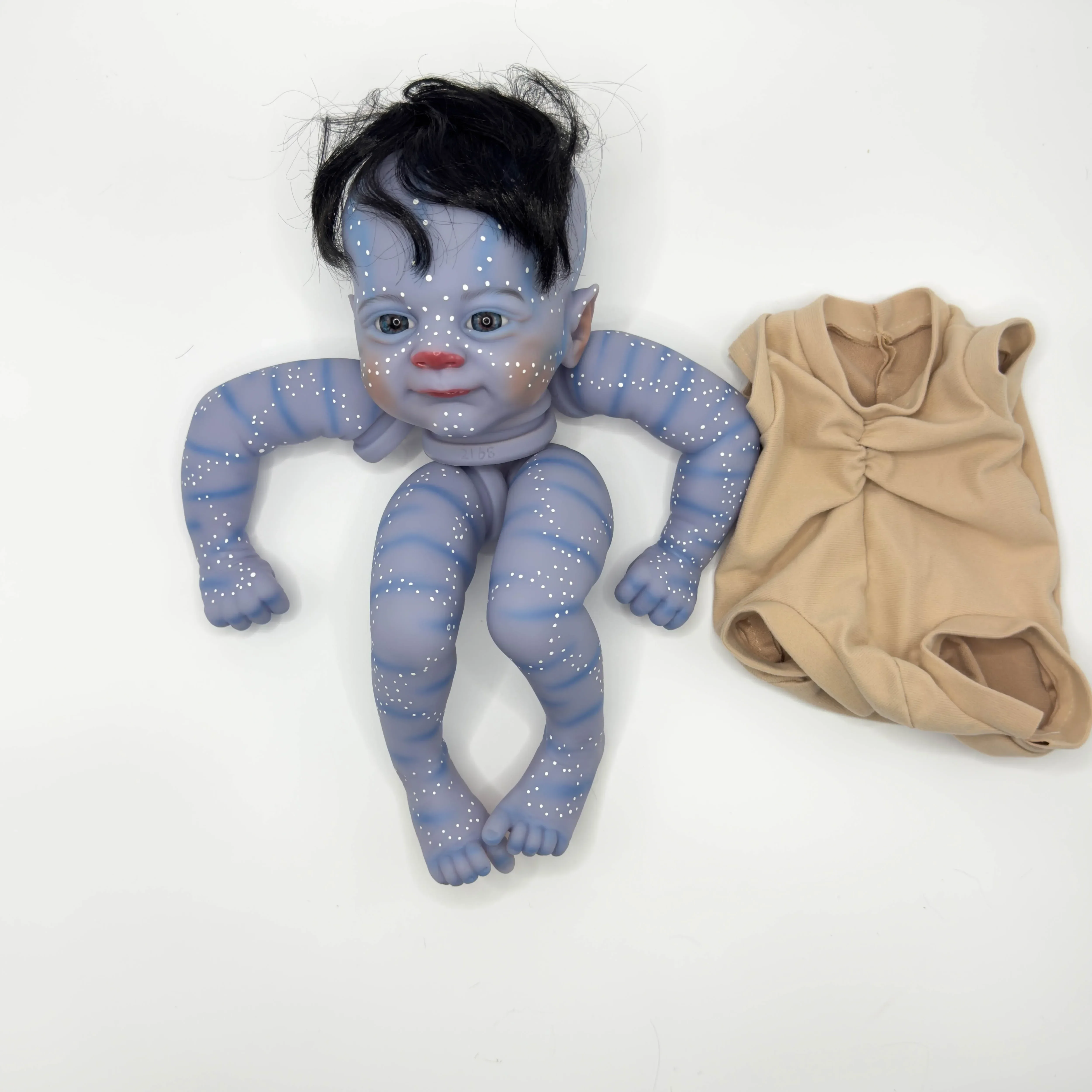 

NPK 19inch Fairy Woodland Lifelike Reborn Doll Kit Already Painted Unfinished Doll Parts DIY Toys