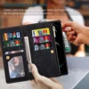 Flip Leather Case For XiaoMi 13T 12T 11T  13 12 11 Lite Poco X5 F5 Redmi Note 12S 11S 12 Pro + Zipper Card Slot Wallet Bag Cover 3