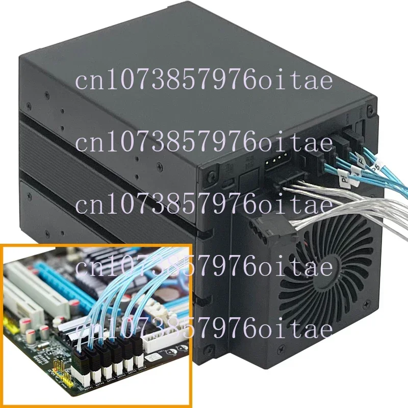 3Optical Drive Position 4Disk Position Hard Disk Cage SAS with Backplane 12G Chassis Expansion Hard Disk Hot Swap Module SFF8643
