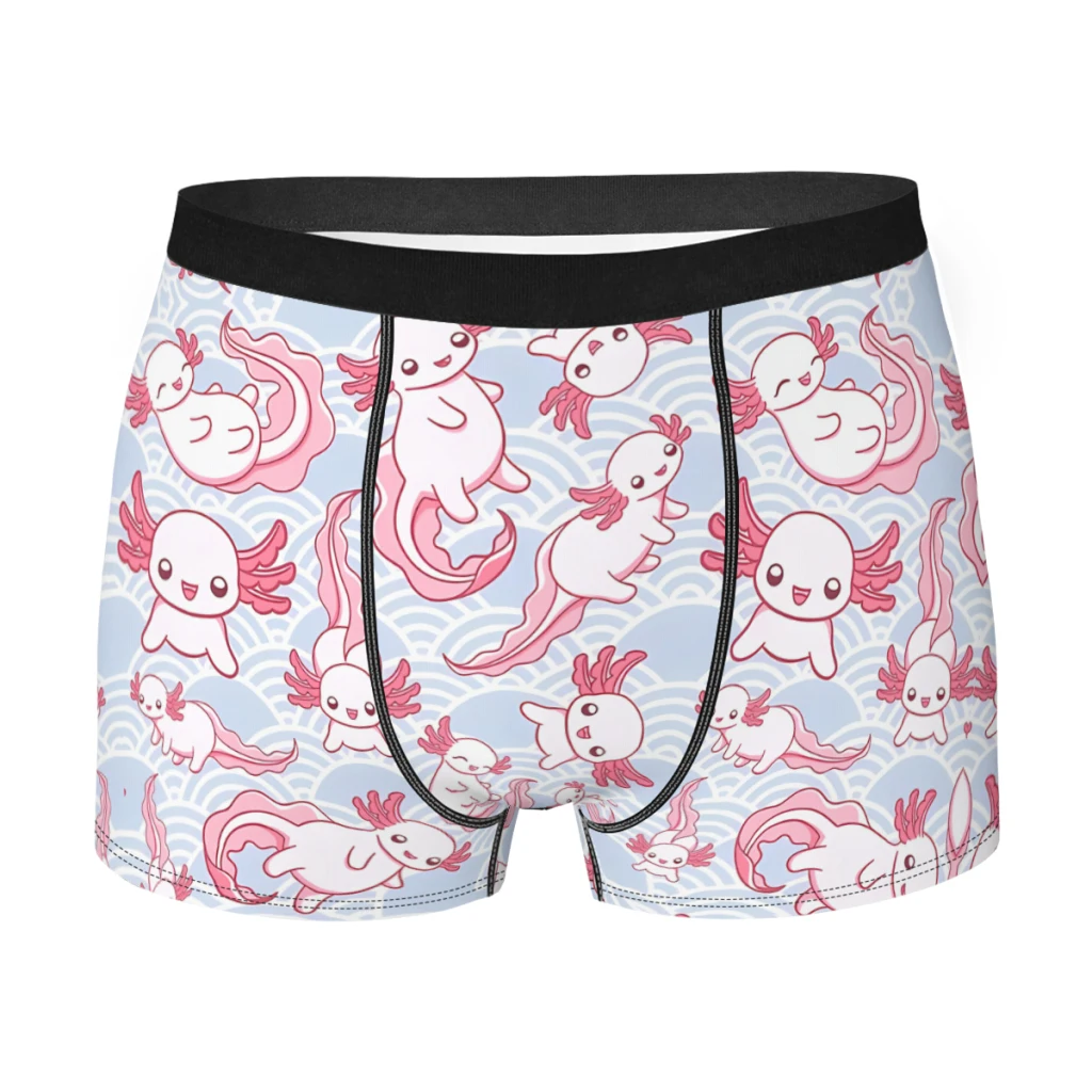 

Cute PatternAxolotl Underpants Breathbale Panties Man Underwear Sexy Shorts Boxer