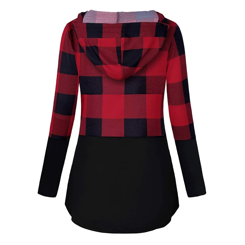 Chemisier Allaitement Femme Manches Longues Rayé - Pull Tricot Sweat Capuche Grossesse