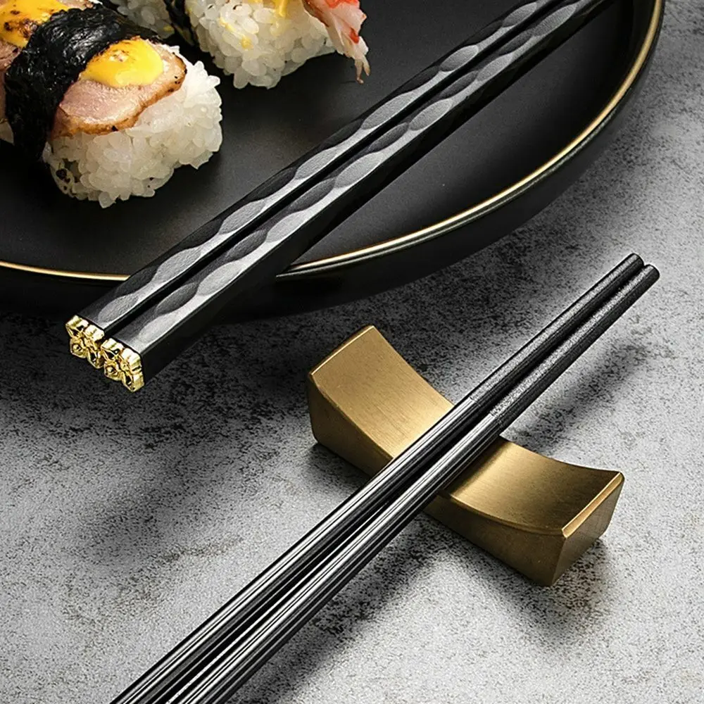 Non Slip Sushi Chopsticks 5 Pairs Japanese Korean Reusable Dishwasher Washable Food Grade Easy To Use