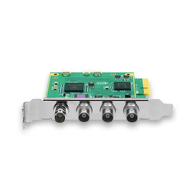 1채널 4K60 12G-SDI PCIe 비디오 캡처 카드 쿼드 SDI PCIe 비디오 캡처 카드 4채널 SDI 비디오 레코더 (멀티캠 라이브 스트리밍용)