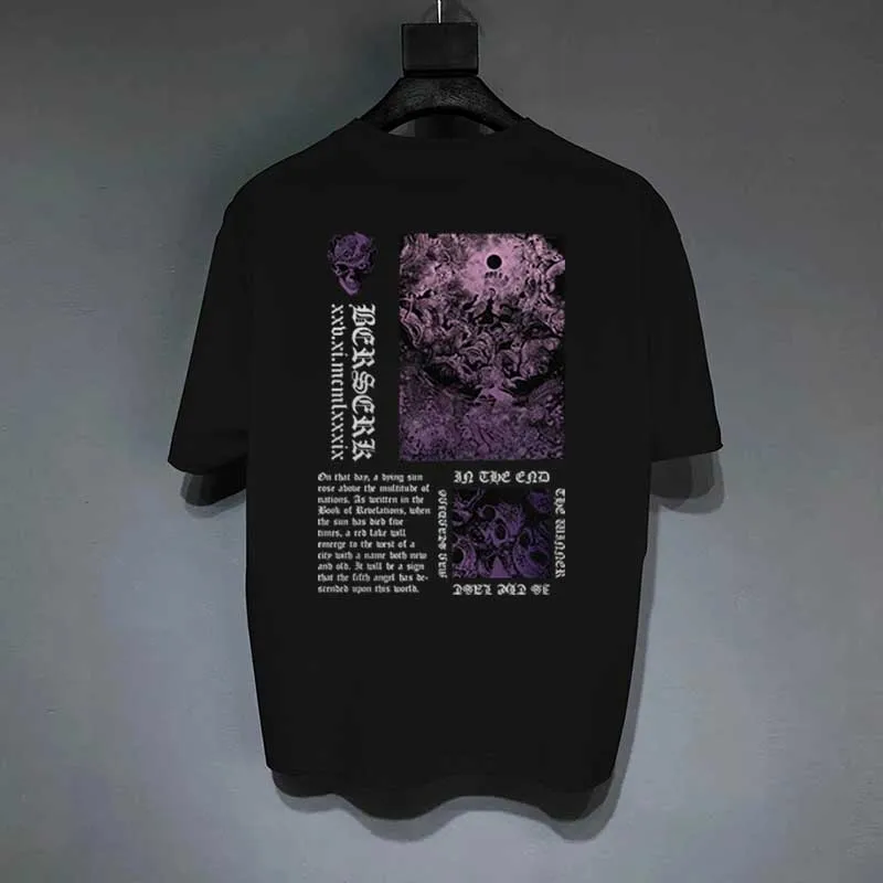 Unisex Anime T-Shirt Black Asta - Japanese Cartoon Character Graphic Tee