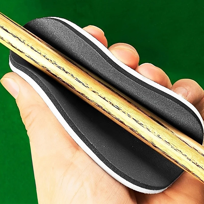 1 Stück Mattierter Papier-Reiniger für Snooker-Queues, Trainings-Poolball-Zubehör, Billard-Queue-Polierer und Reiniger – Detail 4