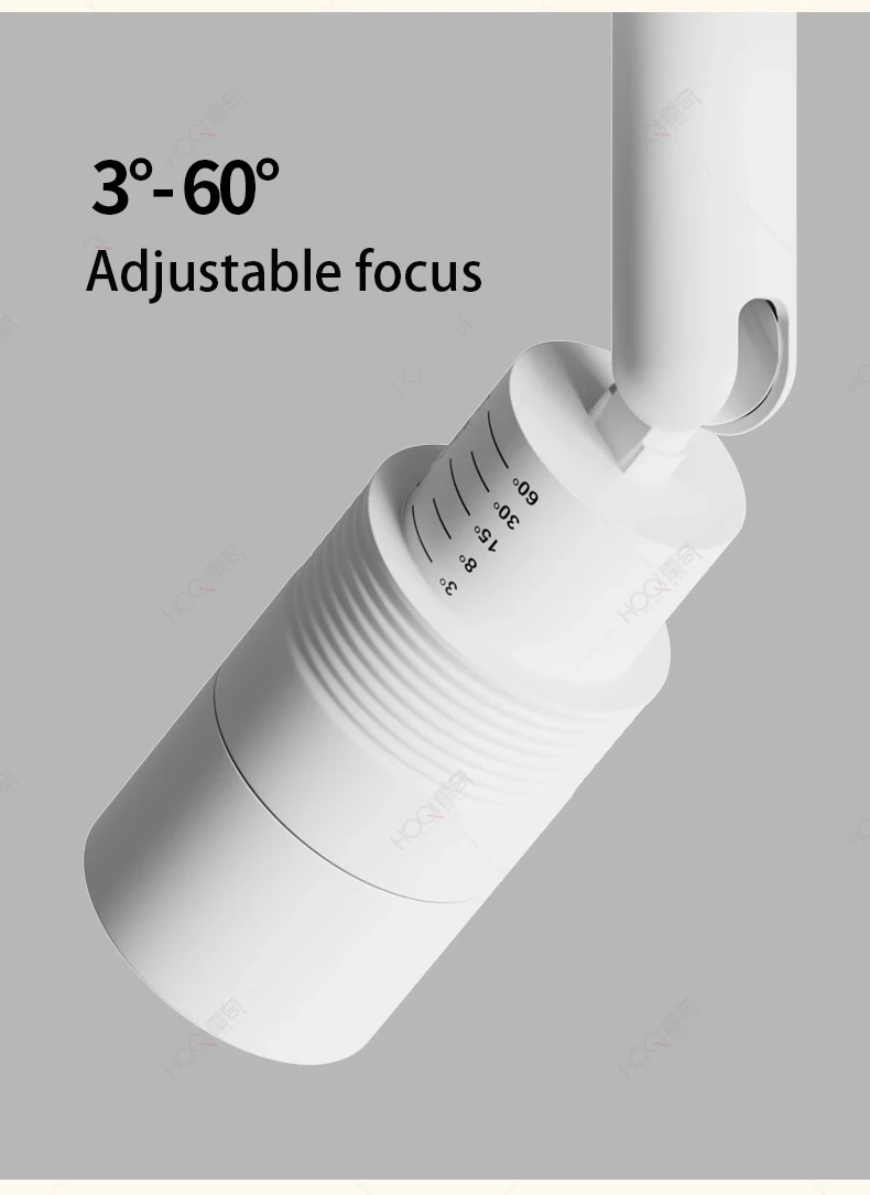 Led Spotlights Adjustable Angle Zoom Focus 3-60 Beam Degree Small Spot Light S554c80b6aa0a462ea0c005da7117c077F