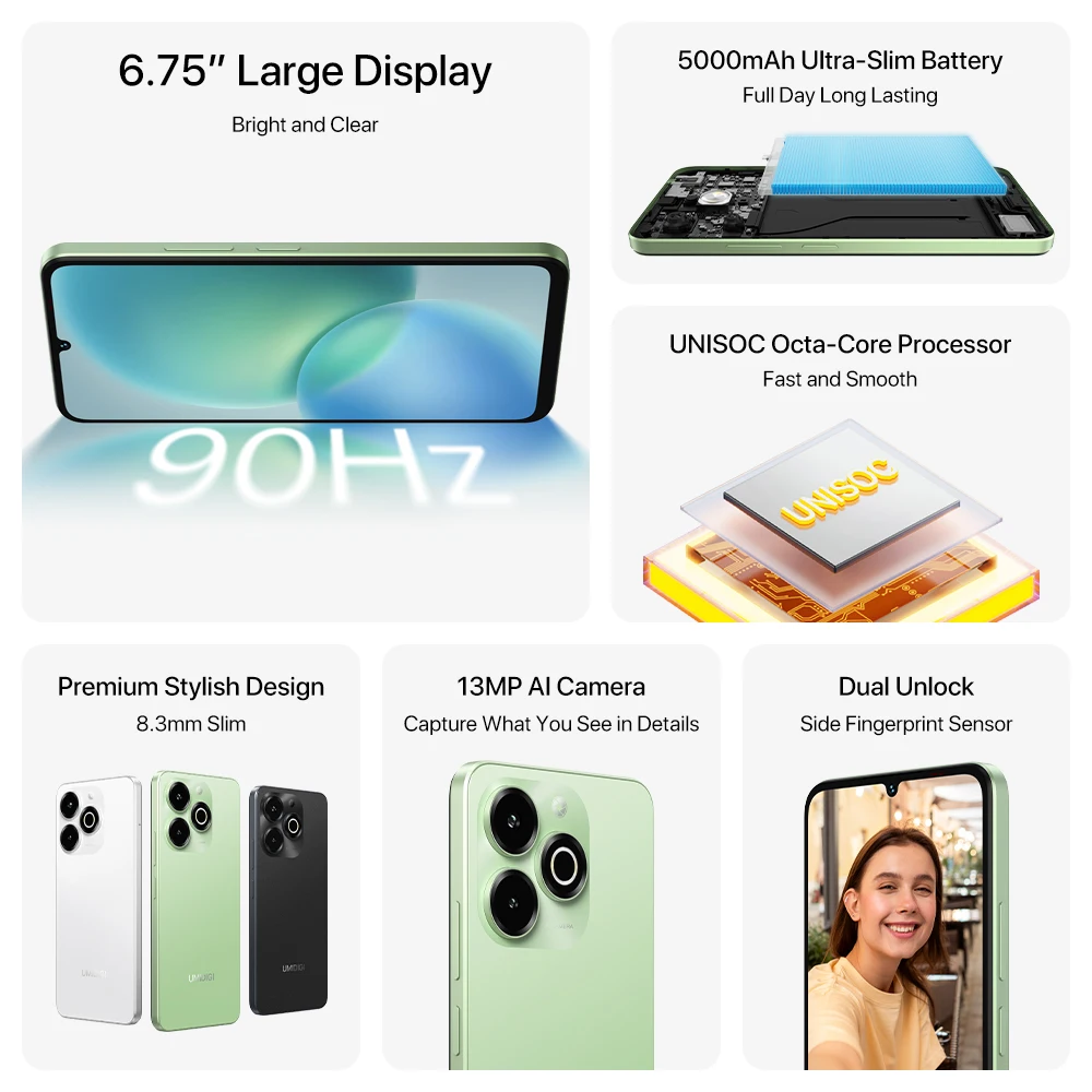 UMIDIGI G9x 8GB/64GB 本体 Amazon | UMIDIGI G9X SIMフリー スマホ 本体 Android