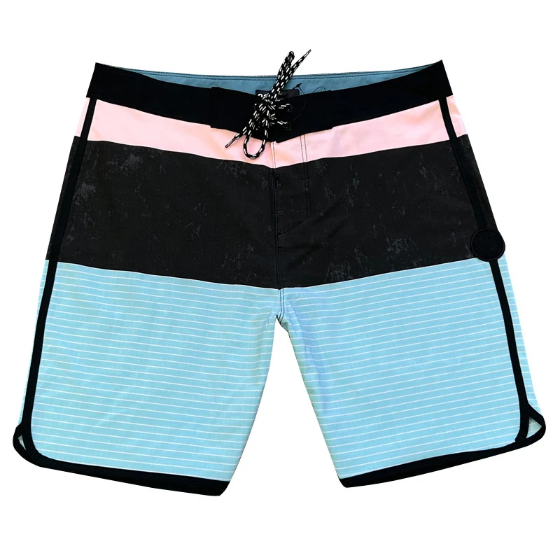 Summer New Men Waterproof Beach Shorts Phantom Bermuda Board Shorts Swim Shorts Quick Dry Casual Diving Surfwear Plus 2024-12 2