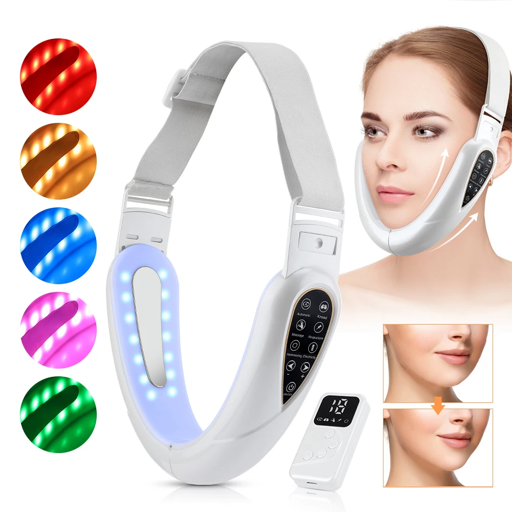 ABS Facial Lifting Massager with LED Photon Therapy