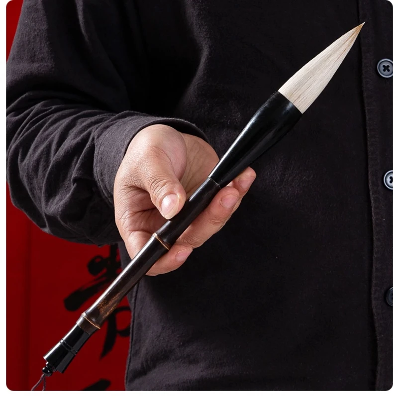 Chinese Traditional Calligraphy Pen Painting Large Regular Script Practice Bear Weasel Woolen Multiple Writing Brush_voghion.com