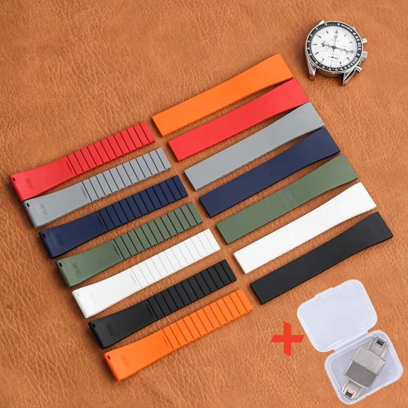Pulseira Relógio StrapHabit Borracha FKM Ventilada - Liberação Rápida 20mm 22mm