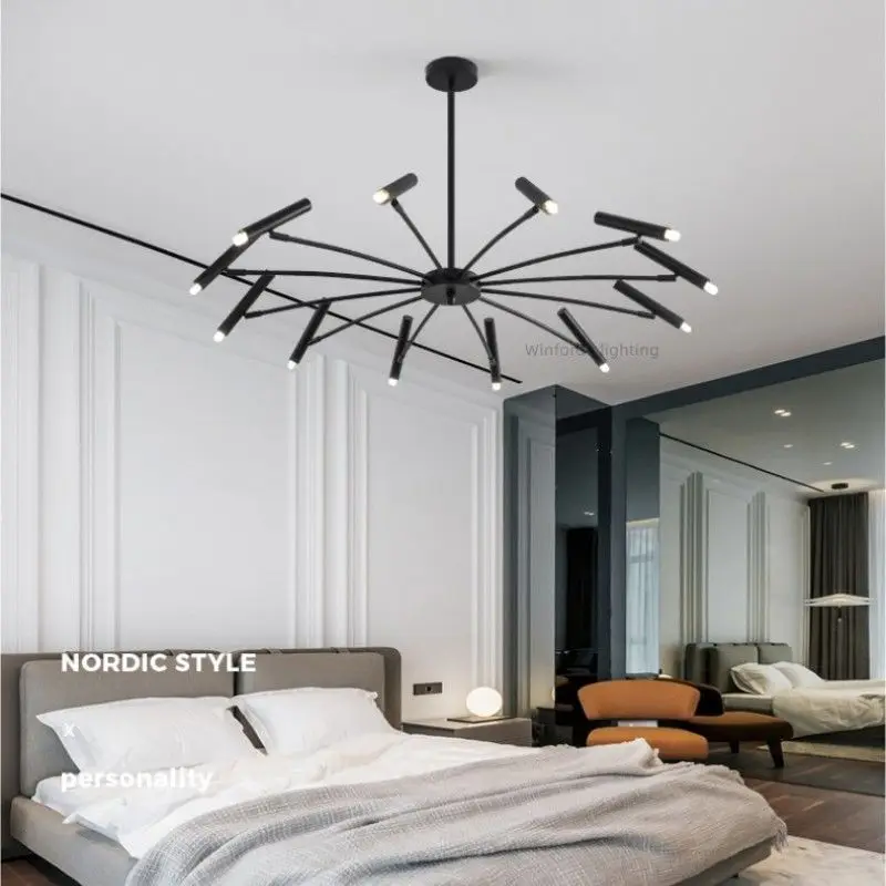 

Nordic branch chandelier G9/120V/220V living room bedroom room chandelier modern LED meeting living room lighting chandelier