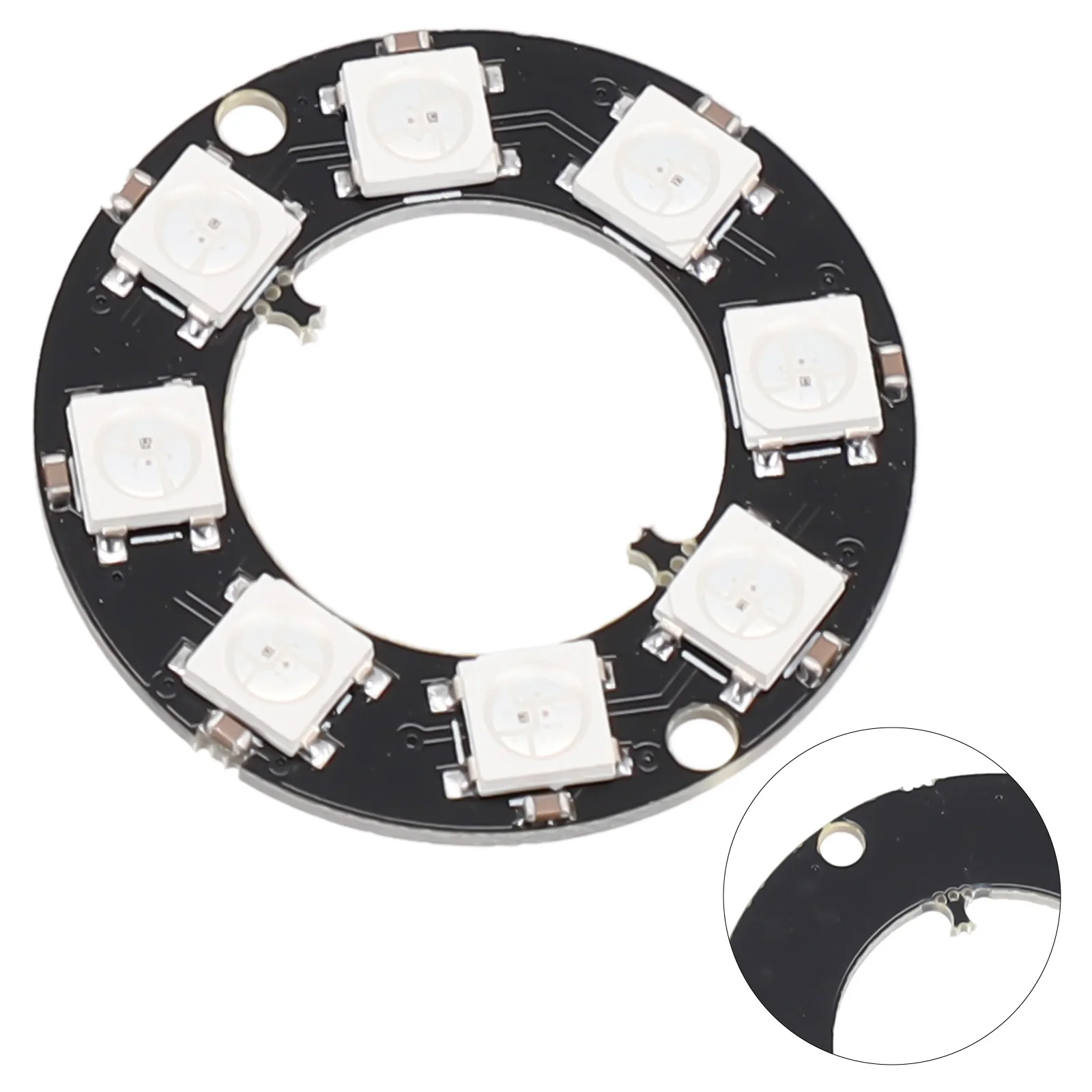 5V LED-Ring Individuell adressierbare RGB-LED - NeoPixel-Ring für WS2812 Vollfarb-Treiberlampe Tragbares Beleuchtungszubehör – Detail 11
