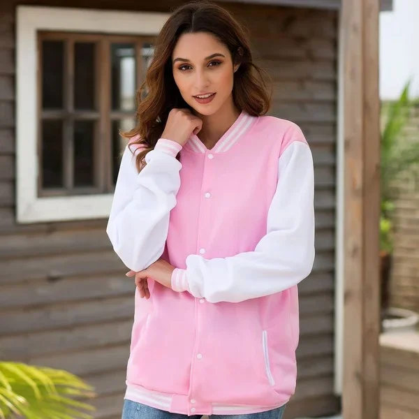 Die felsige Horror bild Show Print Baseball jacke Knopf jacke – Detail 15