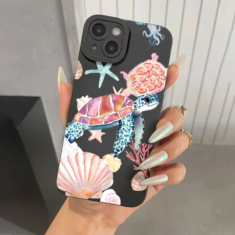 Vibrant Artistic Soft Silicone Shockproof TPU Phone Case