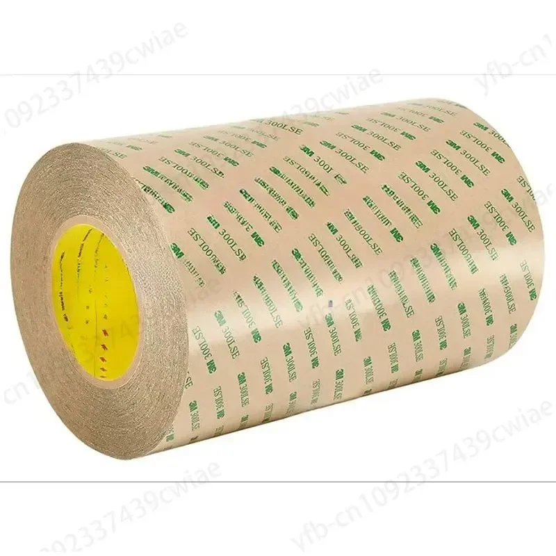 3M 9495LE Adhesive Transfer Tape 12 in x 180 ft Double Coated Polyester 3m-9495le-adhesive-transfer-tape-12-in-x-180-ft-double-coated-polyester
