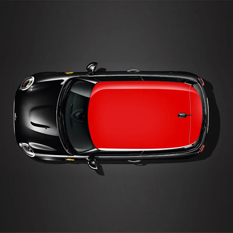 Red Union Jack Car Sunroof Roof Stickers Decals Auto For MINI COOPER