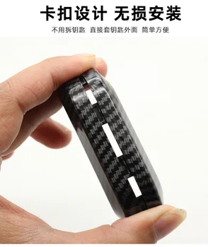 Cover lucida per portachiavi in ABS in fibra di carbonio per Fiat 500 Panda Punto Bravo Key Shell proteggi accessori 7 Cover lucida per portachiavi in ABS in fibra di carbonio per Fiat 500 Panda Punto Bravo Key Shell proteggi accessori - Cover lucida per portachiavi in ABS in fibra di carbonio per Fiat 500 Panda Punto