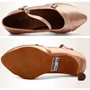 Women Professional Satin Standard Ballroom Party Modern Latin Dance Shoe Prom Waltz Tango Dancing Heels Closed Toe Salsa Shoes 4
