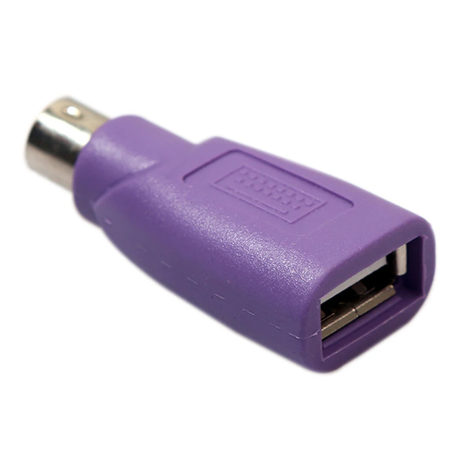 PS2 Male to USB Female Adapter Converter Pack