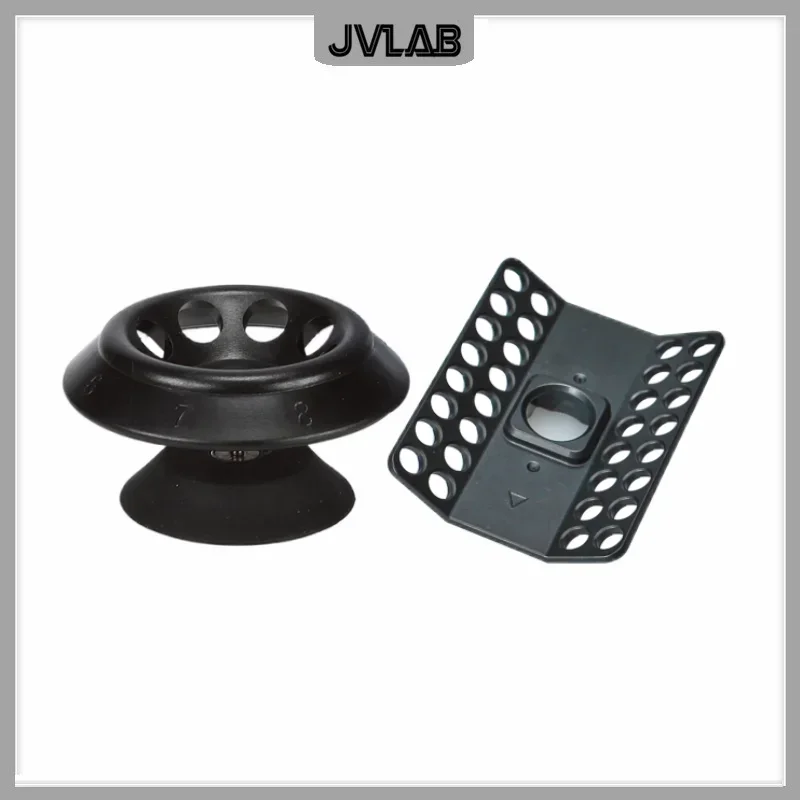 Mini Centrifuge Palm Centrifuge 5000rpm Laboratory Up To 8 PCR Tubes of 0.5ml 1.5ml 2ml Two Rotors RCF 1360xg D1008E