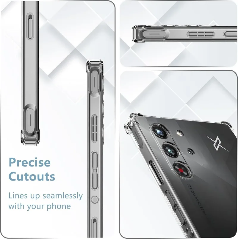 Shockproof Protective Case with Four-Corner Bumper Guard