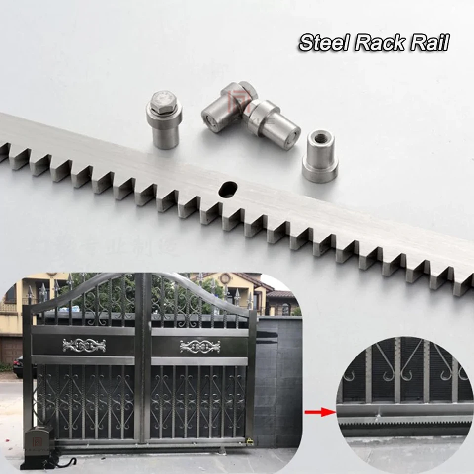 Sliding Gate Drive Door Drive 12 Mm 6 X 1 M Rack And Sprocket For - View #9