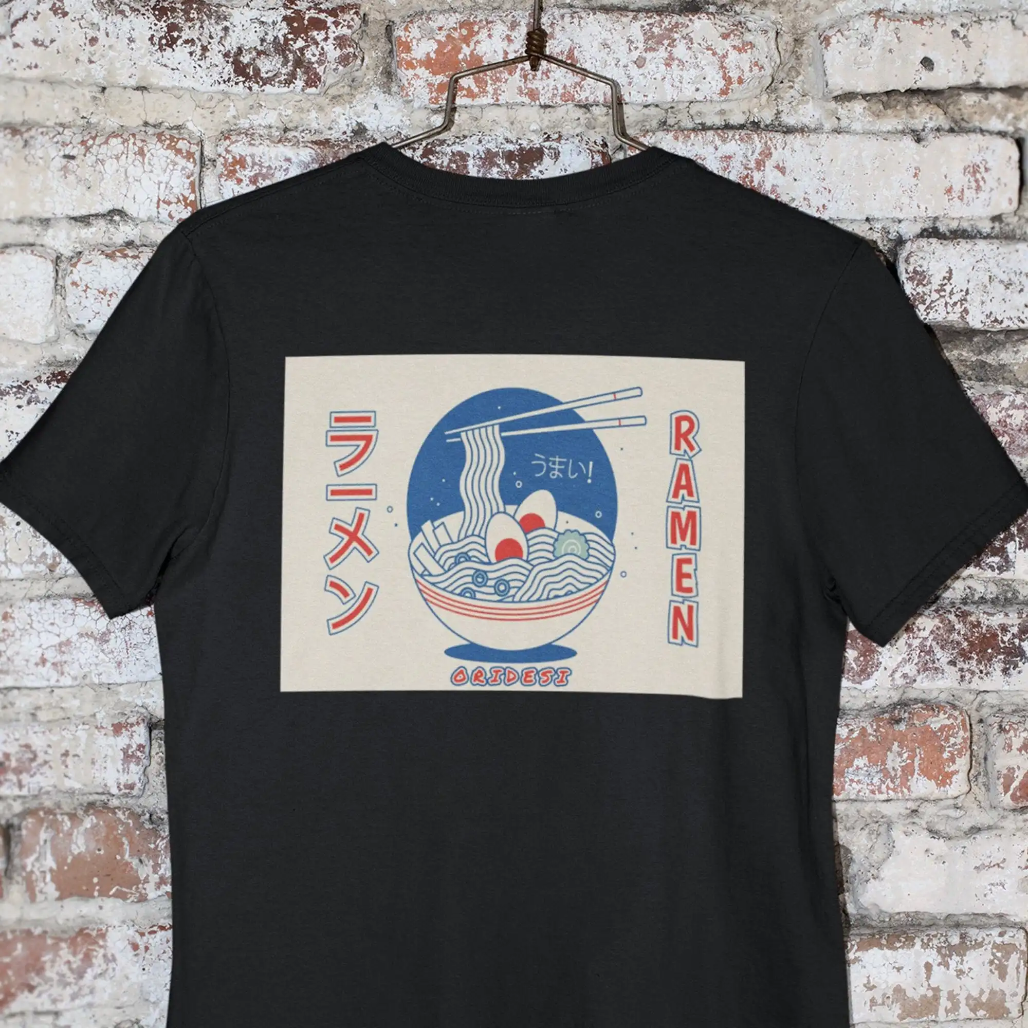 Maglietta Ramen Stile Giapponese Food Noodle Japan Anime Jersey