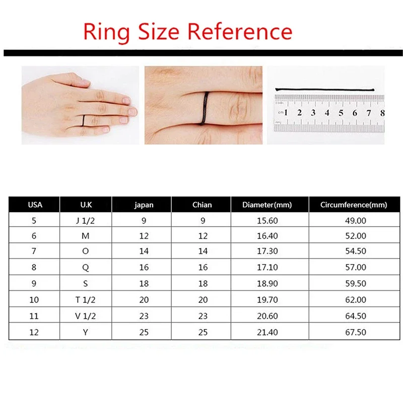 Milangirl White Zircon Full Crystal Rings For Women Men Hip Hop Engagement Ring Jewelry Size 5-12