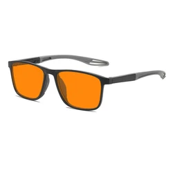 Red Lens Blue Light Blocking Glasses - Enhance Sleep & Reduce Eye Strain (Orange)