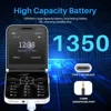 SERVO Classic Color Flip Mobile Phone Auto Call Record FM Radio Speed Dial Magic Voice GSM Dual SIM Unlocked Foldable Cellphones 6
