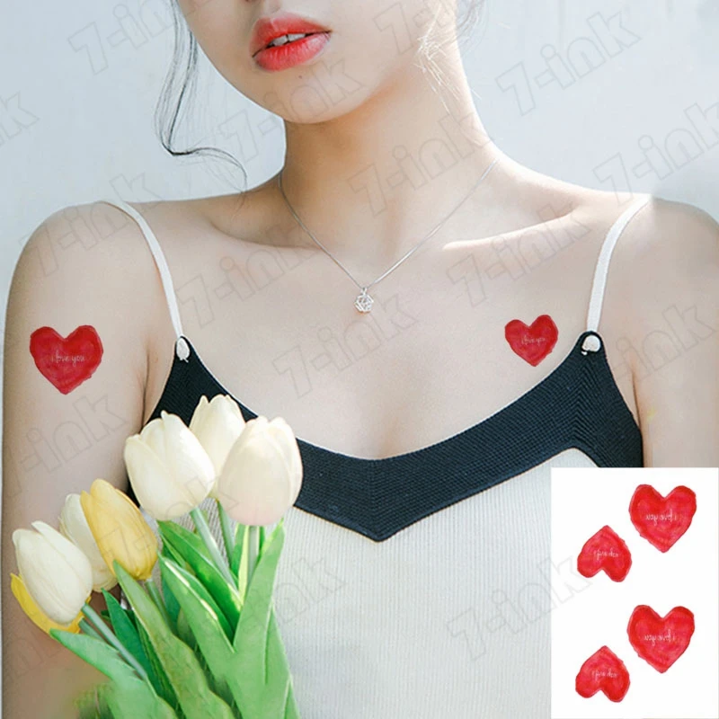 

Водостойкая Временная тату-наклейка, любовь, Ловец снов, цветок, руки и ноги, татуировка, запястье, нога, руки, шея для девочек, женщин и мужчин