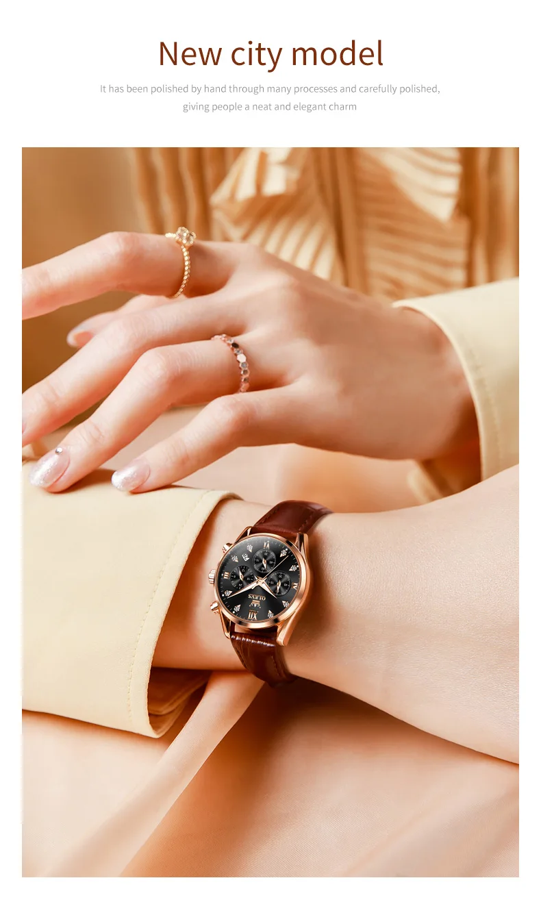waterproof women watch 30m