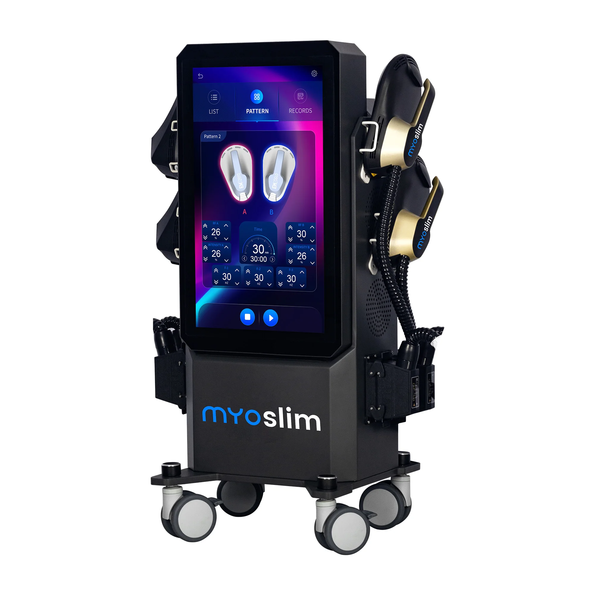 6500W High Power myoslim EMS Body Sculpt Machine – Professional Muscle Building Fat Burning Body Contouring Equipment 4