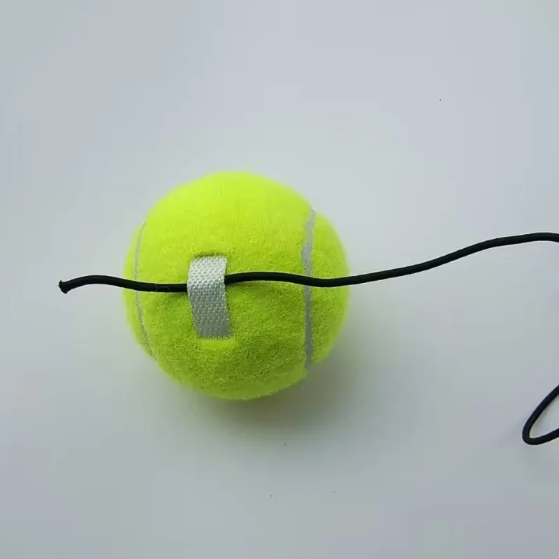 1/3Pcs professional tennis training ball with elastic string bounce ball rebound practice with 4m elastic rope for beginner