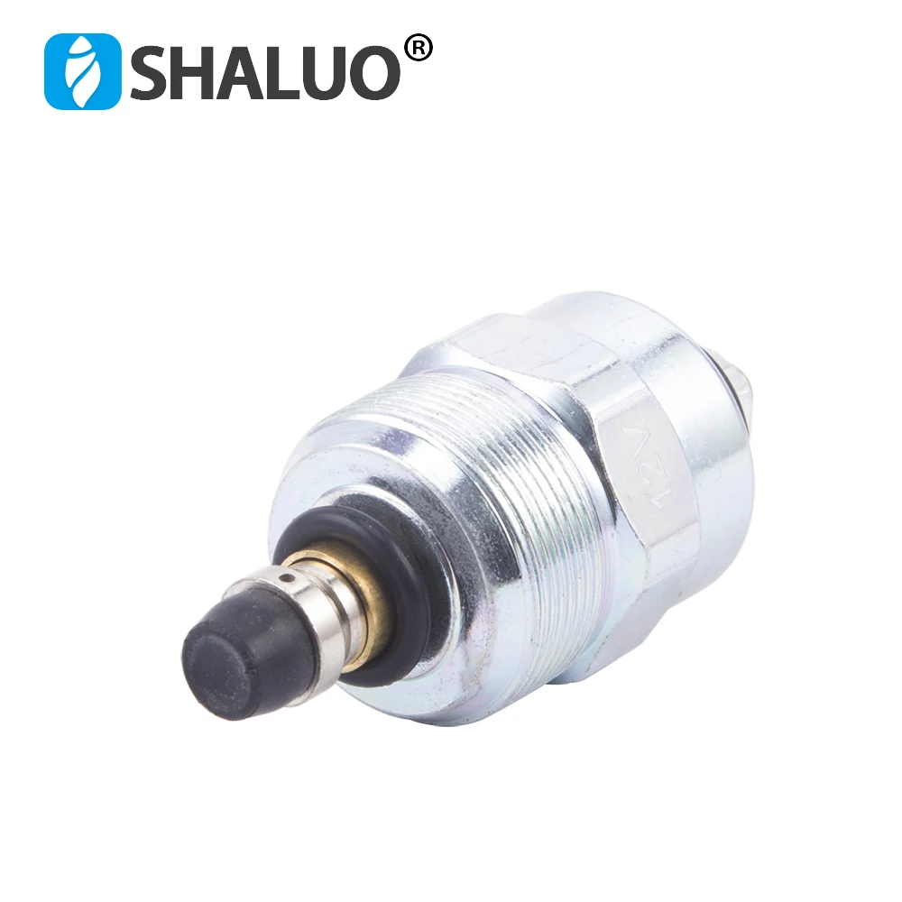 Motor Diesel Óleo Bomba Solenóide Válvula Combustível Injeção Bomba Conjunto Gerador Elétrico Peças para 186f 186fa 178f192f 12v 24v