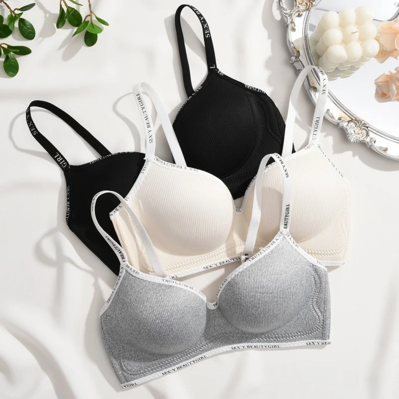 Padded Push-Up Bralette - Adjustable Wireless Comfort Bra