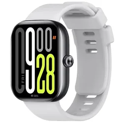Silicone Replacement Strap - Premium Wristband Bracelet Accessory for Xiaomi Band 9-8 Pro (Light gray)