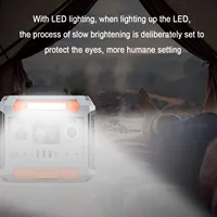 แหล่งจ่ายไฟเก็บพลังงานมือถือกลางแจ้ง 300w288wh สําหรับการจัดเก็บพลังงานแสงอาทิตย์ในครัวเรือน 6