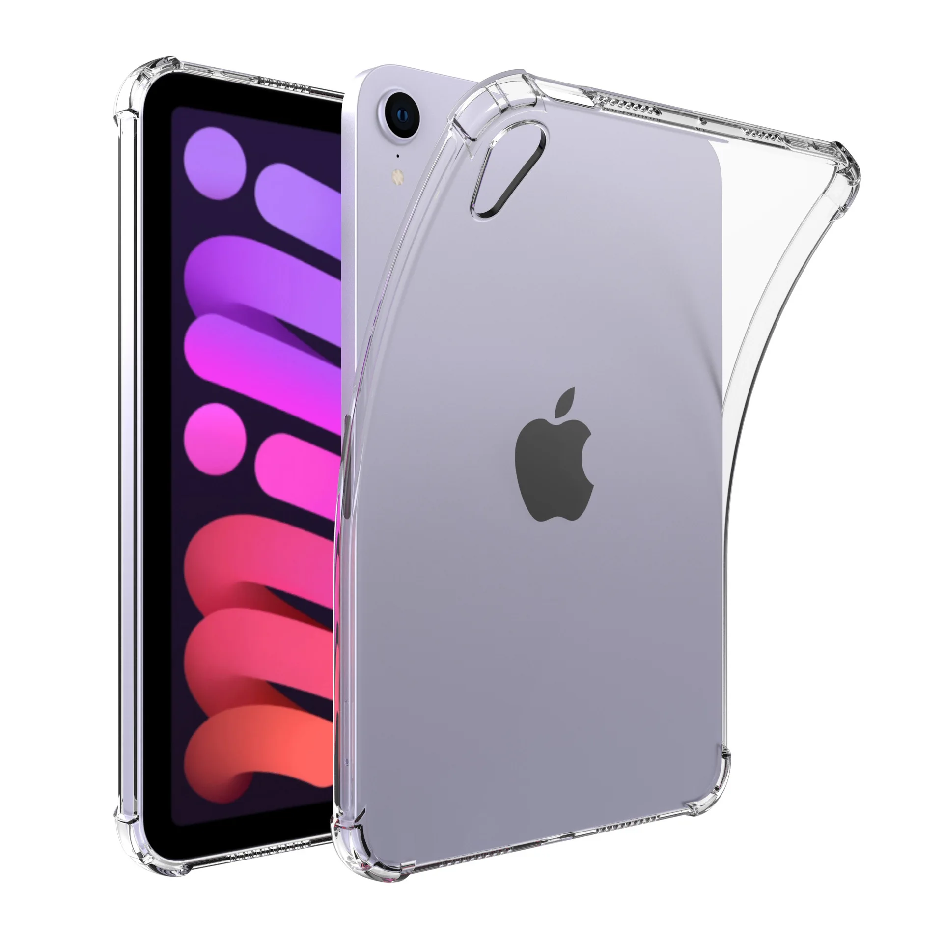 Ipad Case For Ipad 10th 9th Case Ultra Thin Silicone Transparent Protective Soft Cover For Ipad Air 5 4 3 2 Pro 11 9.7 Inch 10.2