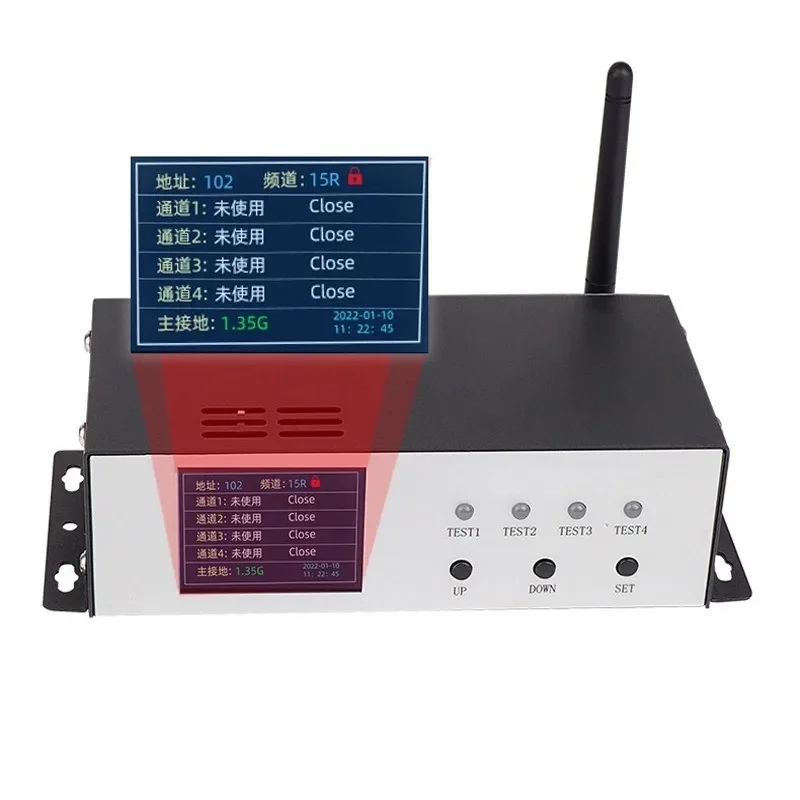 New On Line Intelligent Grounding Monitor LCD Static Monitoring