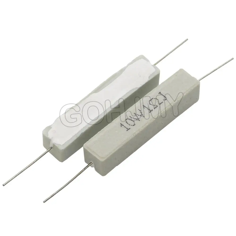 Cement Resistance 10PCS 0.1 ~ 10k ohm