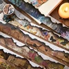 Yoofun 3.5x200cm Original Burning Masking Tape Vintage Burned Border Washi Tape for Journal Scrapbooking Letter Card Frame DIY 1
