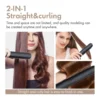 Wireless Portable Type-C Hair Straightener and Curler for Instant Styling Perfect Travel and Dorm Use Gift 4